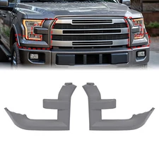 2PCS Headlight Trim Bezel For Ford F150 F-150 2015-2017 Headlamp Grille Molding