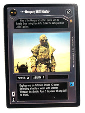 Star Wars CCG Weequay Skiff Master Jabbas Palace DARK SIDE Decipher SWCCG NM
