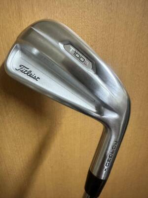 Golf Iron Set Titleist T100S 2021 AMT TOUR White S200 2pcs 4 Golf Iron Set Titleist T100S 2021 AMT TOUR White S200 2pcs 4