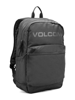 Volcom 26L Schulrucksack in Schwarz mit 3 Fächern