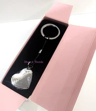 Authentic 100% PANDORA Brand Heart Shape Logo Clasp Lock O Ring New in Box