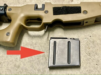 Accuracy International AICS Magazine 300 Win Mag 5rd, USN MK13