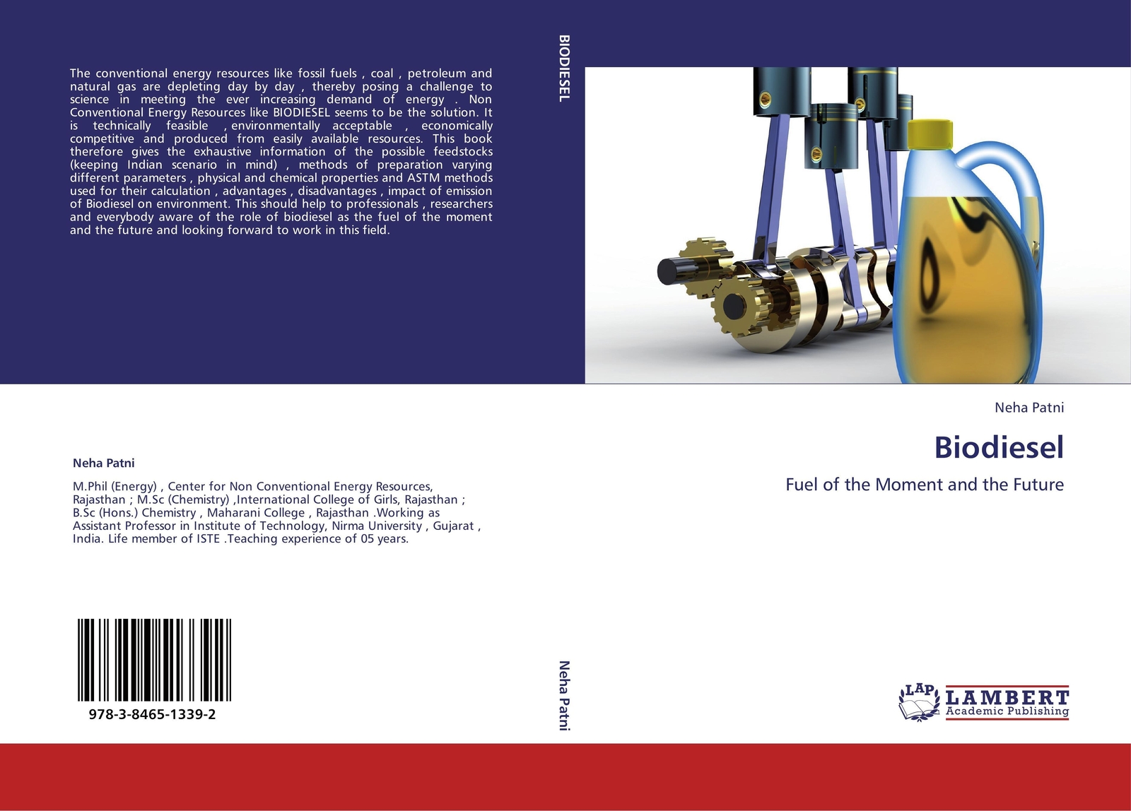 Thumbnail - Neha Patni | Biodiesel | Taschenbuch | Englisch (2011) | Paperback |