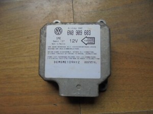 VW Polo Classic 6n1 T4 Golf 3 Airbag Steuergerät Crashsensor Sensor 6N0909603