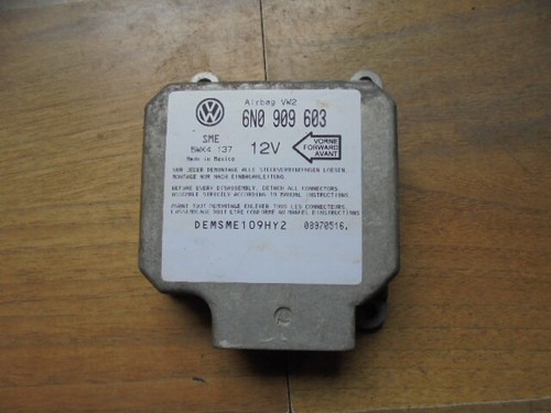 VW Polo Classic 6n1 T4 Golf 3 Airbag Steuergerät Crashsensor Sensor 6N0909603