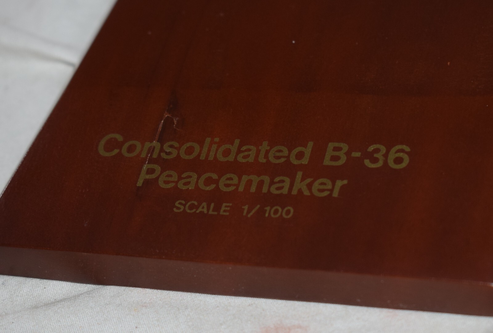 Daron Executive Series B36J Peacemaker 1/100 Desk Model US Air Force