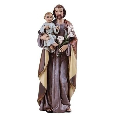 Joseph's Studio Renaissance St Joseph Figurine 4 Inch Resin