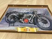 FN 350 M70 1929 fiche carte moto passion collection Atlas