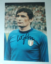 AUTOGRAFO LUIGI RIVA FOTO GIGI RIVA MAGLIA ITALIA MONDIALI '70 SCUDETTO CAGLIARI