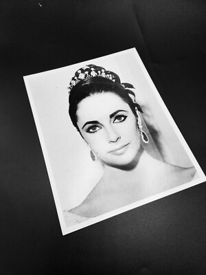 Vintage Hollywood Elizabeth Taylor Promo 8x10