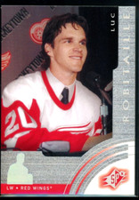 2001-02 (HKY) SPx #25 Luc Robitaille LA Kings, Detroit Red Wings FREE Shipping