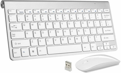 Slim Wireless Keyboard And Mouse Combo Set 2.4G For Windows Laptop PC Computer - Picture 9 of 10