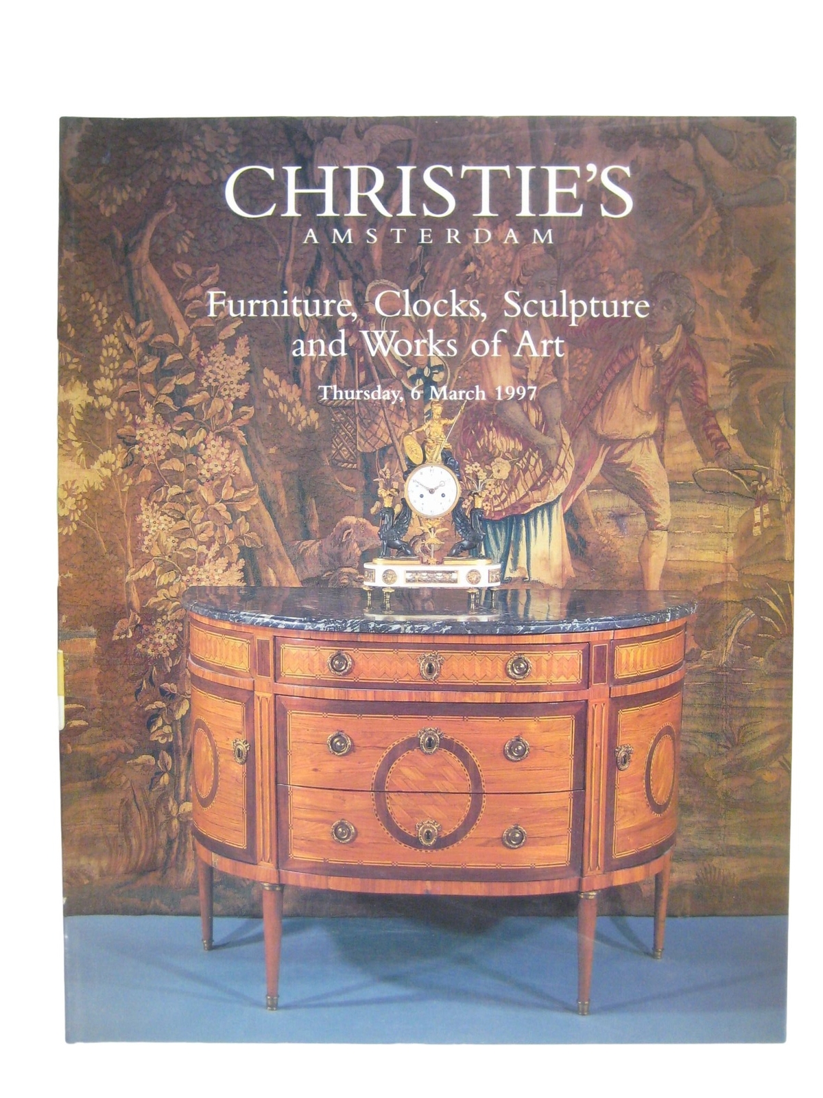 Christie's Auction Catalog Furniture Clocks Sculpture Art Amsterdam