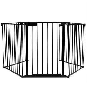 Fireplace Fence Baby Safety Fence Hearth Gate Pet Metal Fire Gate