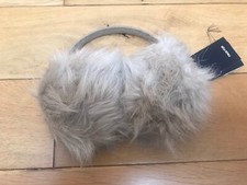 M&S Cream Mix Faux Fur Ear Muffs