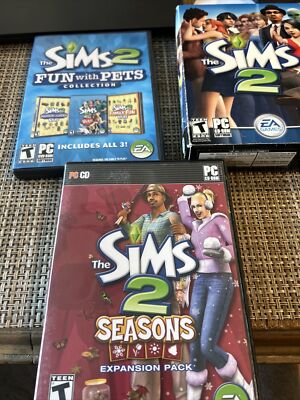 The Sims 2 Seasons Expansion Pack (PC 2007) + Sims 2 Fun The Sims 2 Seasons Expansion Pack (PC 2007) + Sims 2 Fun