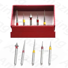 Dental Burs Interproximal Enamel Reduction IPR Diamond Bur Grind Polishing Kit