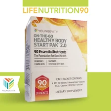Youngevity On-The-Go Healthy Body Start Pak 2.0 / 30 packets