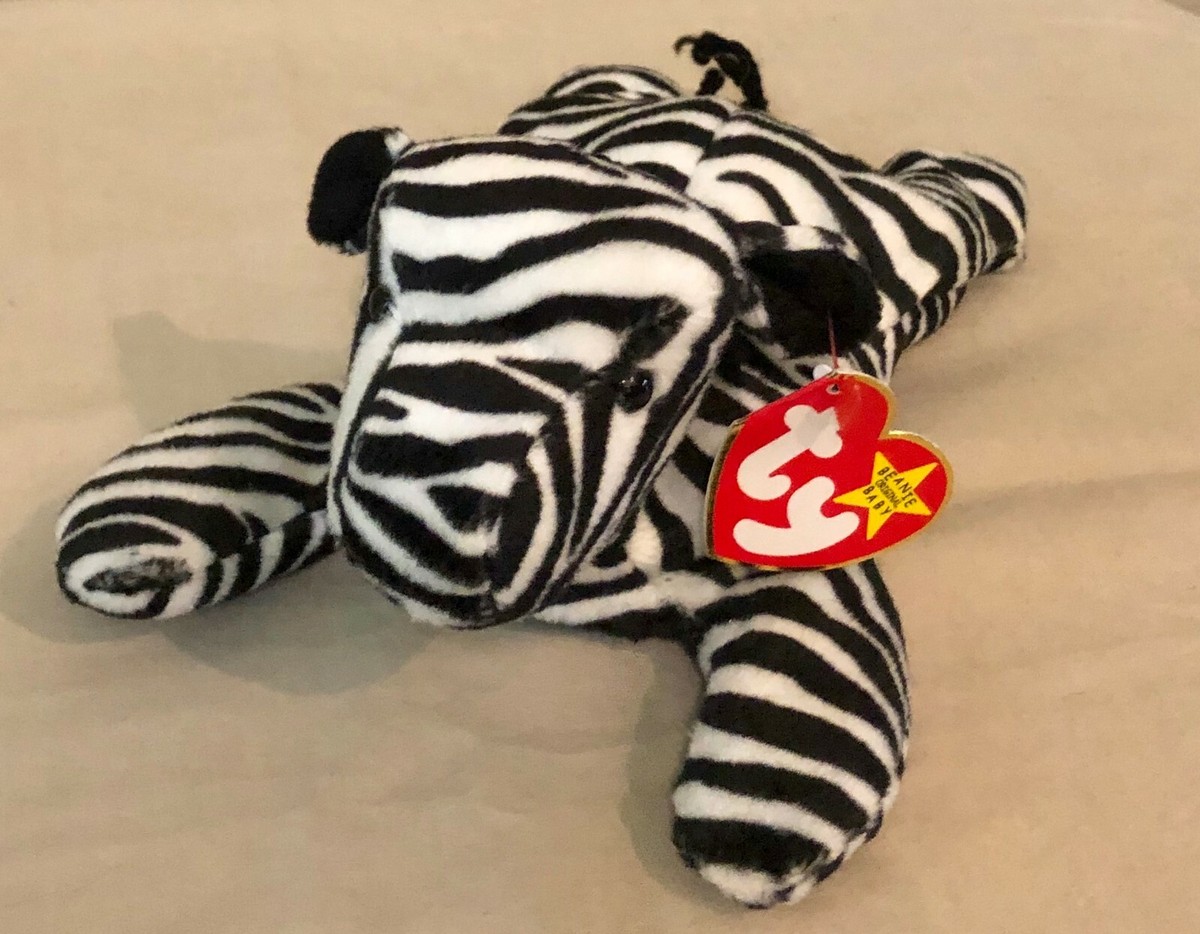 Ziggy the Zebra Ty The Beanie Babies Collection December 24, 1995