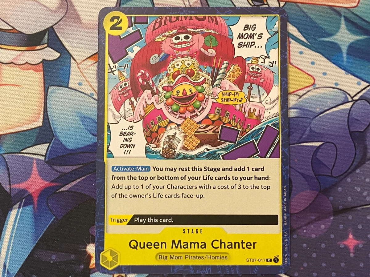 Queen Mama Chanter ST07 017 NM One Piece TCG