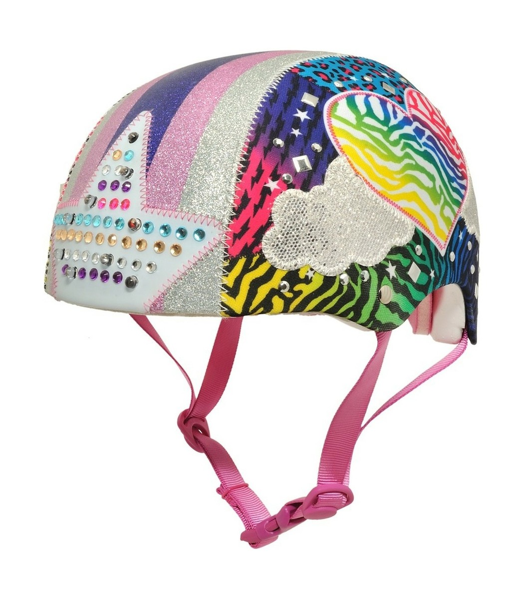 Raskullz Sparklez Child 5+ and Youth 8+ LED Helmets Jungle Love