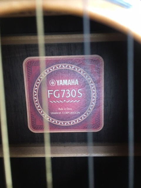 Yahama FG730S Red Label Guitar Gently Used Great Condition Yahama FG730S Red Label Guitar Gently Used Great Condition