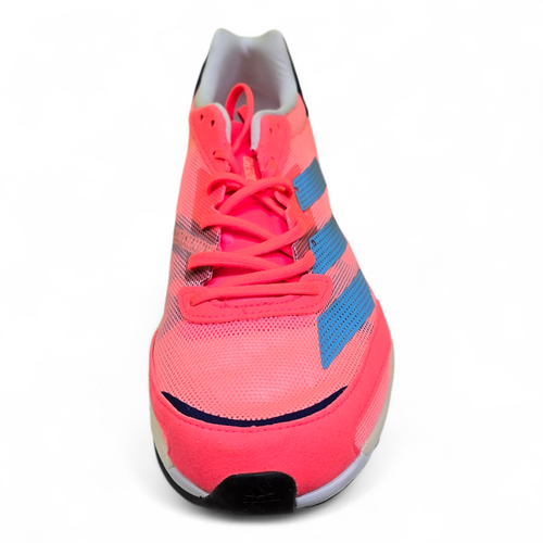Adidas Adizero Adios 6 Lace up Running Sky Rush Trainers (GY0909) - Picture 4 of 10