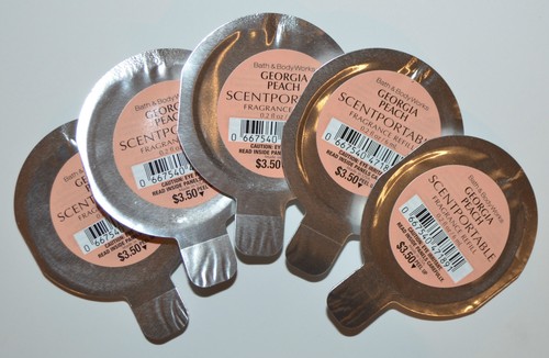 5 bath body works georgia peach scentportable fragrance refill
