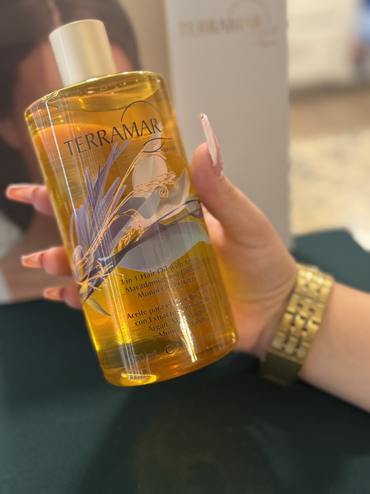3 IN 1 HAIR OIL WITH ARGAN, MACADAMIA, AND TAHITIAN MONOI OI