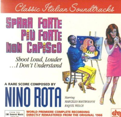 CD Nino Rota Spara Forte, Più Forte, Non Capisco (Original Soundtrack) DRG