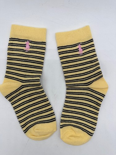 NEW NO TAG ONE PAIR POLO RALPH LAUREN YOUTH UNISEX SIZE 10.5C-3Y - Picture 9 of 11