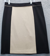 Dana Buchman A Line Skirt Womens Size 8 Multi Deco Fantacy Vented Back Zipper