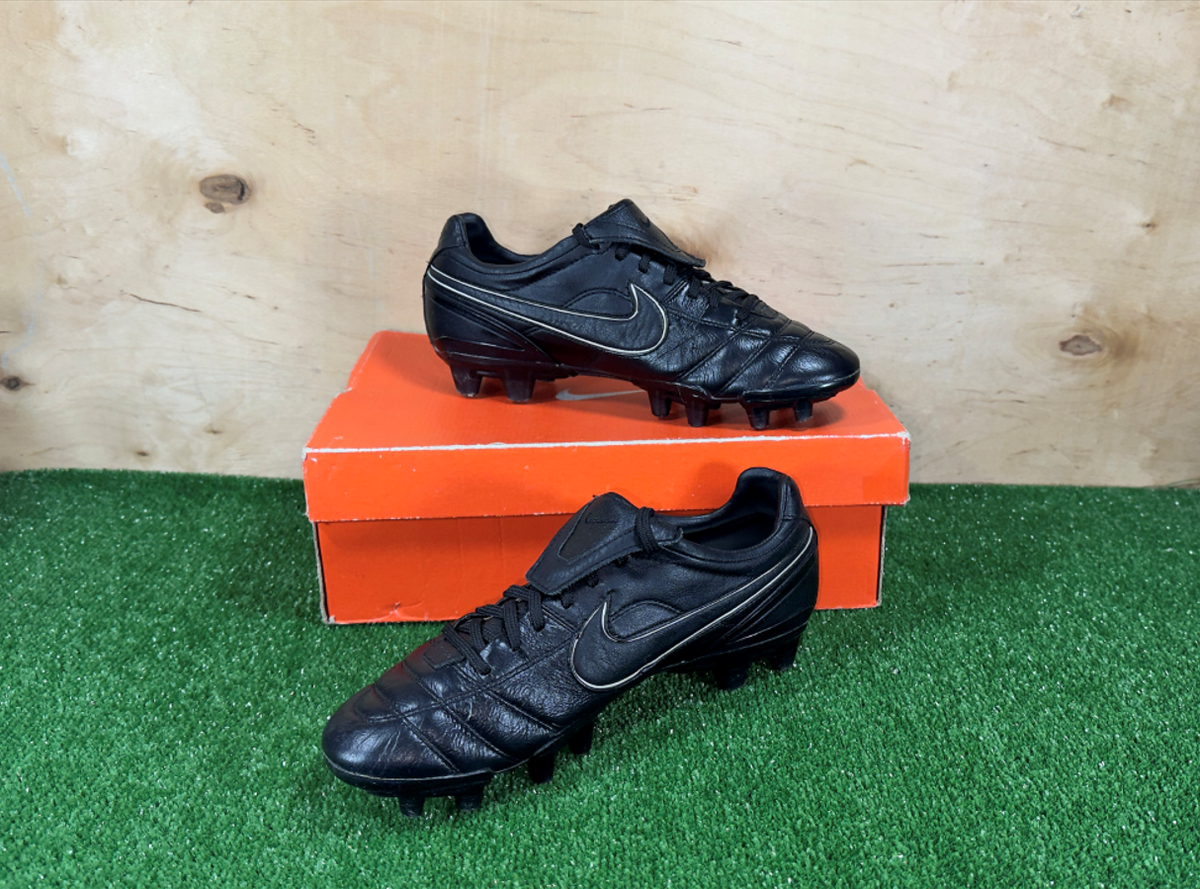 Nike Air Zoom Tiempo Legend II FG 317041-001 Elite Black boots