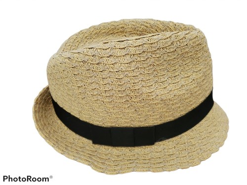 Apt 9 Womens Fedora Packable Tan Hat 
