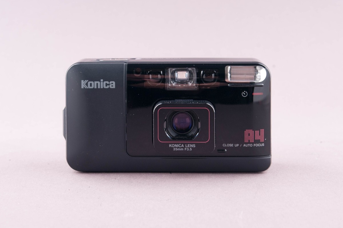 KONICA　BIGMINI　A4 Konica A4 Big Mini Point & Shoot Film Camera | eBay