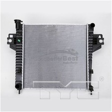 One New TYC Radiator 2482 for Jeep