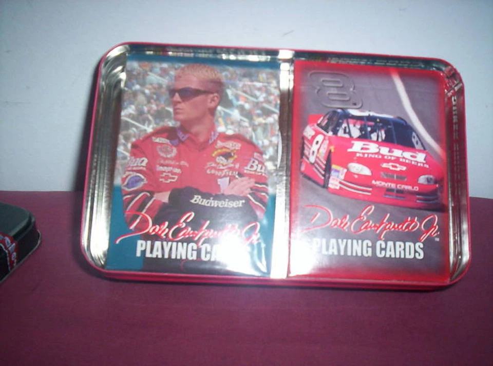 2000 #8 DALE EARNHARDT, JR. Collector Tin w/cards - Image 3 of 4