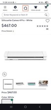 Silhouette Cameo 4 Pro 24 Inch Cutting Machine White