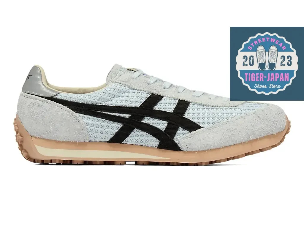 Onitsuka Tiger EDR 78 1183C570 400 Soft Sky Black Mesh Suede Men