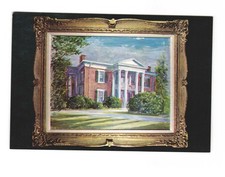 Isola-Bella built in 1838 Brentwood TN VTG postcard Unp Bernard Hailstone