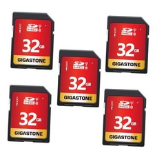 32GB SD Card 5-Pack UHS-I U1 Class 10 SDHC Memory Card SD Full HD 32GB 5-Pack