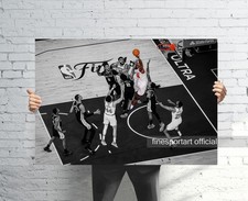 OG Anunoby Putback Canvas Wall Art / Poster N...