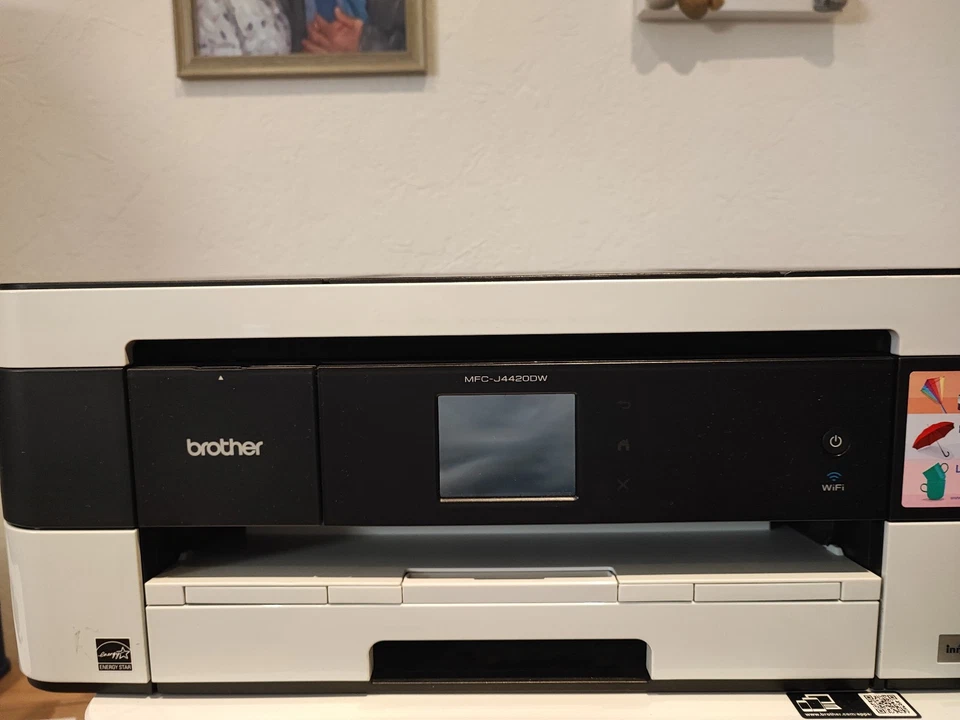 Drucker Brother MFC 4420 DW, defekt, Druckvorgang läuft, aber kein Druck - Bild 4 von 4