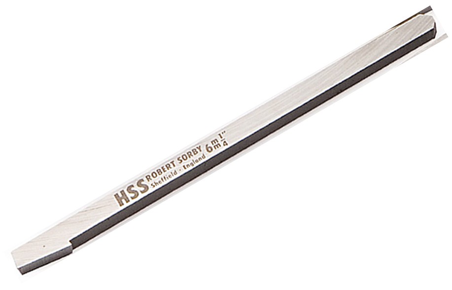 ROBERT SORBY 888/10 Micro Curved Undercut Scraper For Woodturning