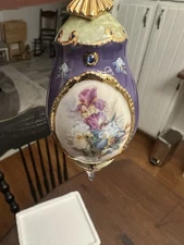 Vtg. Bradford Editions New 68974 Heirloom Porcelain Ornaments Set of 3 In Box