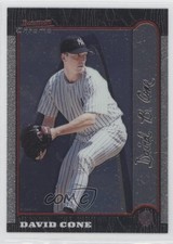 1999 Bowman Chrome International David Cone #66 2e0