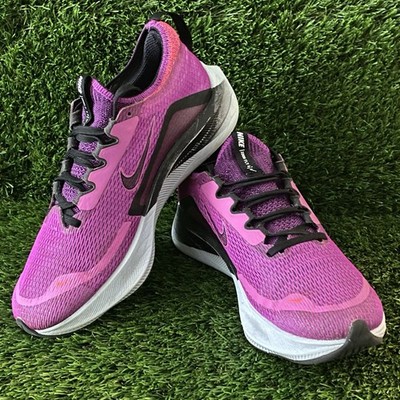 Nike Zoom Fly 4 Hyper Violet Black White Women's Shoes Sz 8  (CT2401-501)