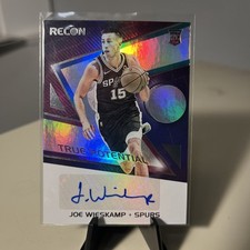 2021-22 Panini Recon - True Potential Signatures Joe Wieskamp #TPS-JOE (AU, RC)