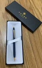 Cross Matte Blue With Gold Trim, Ballpoint Century Pen Rare!