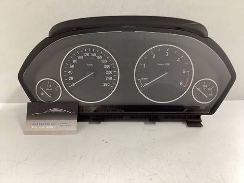 BMW 3er F31 Kombiinstrument Tacho ca. 201 Tsd km Tachometer Tachoanzeige 9232895